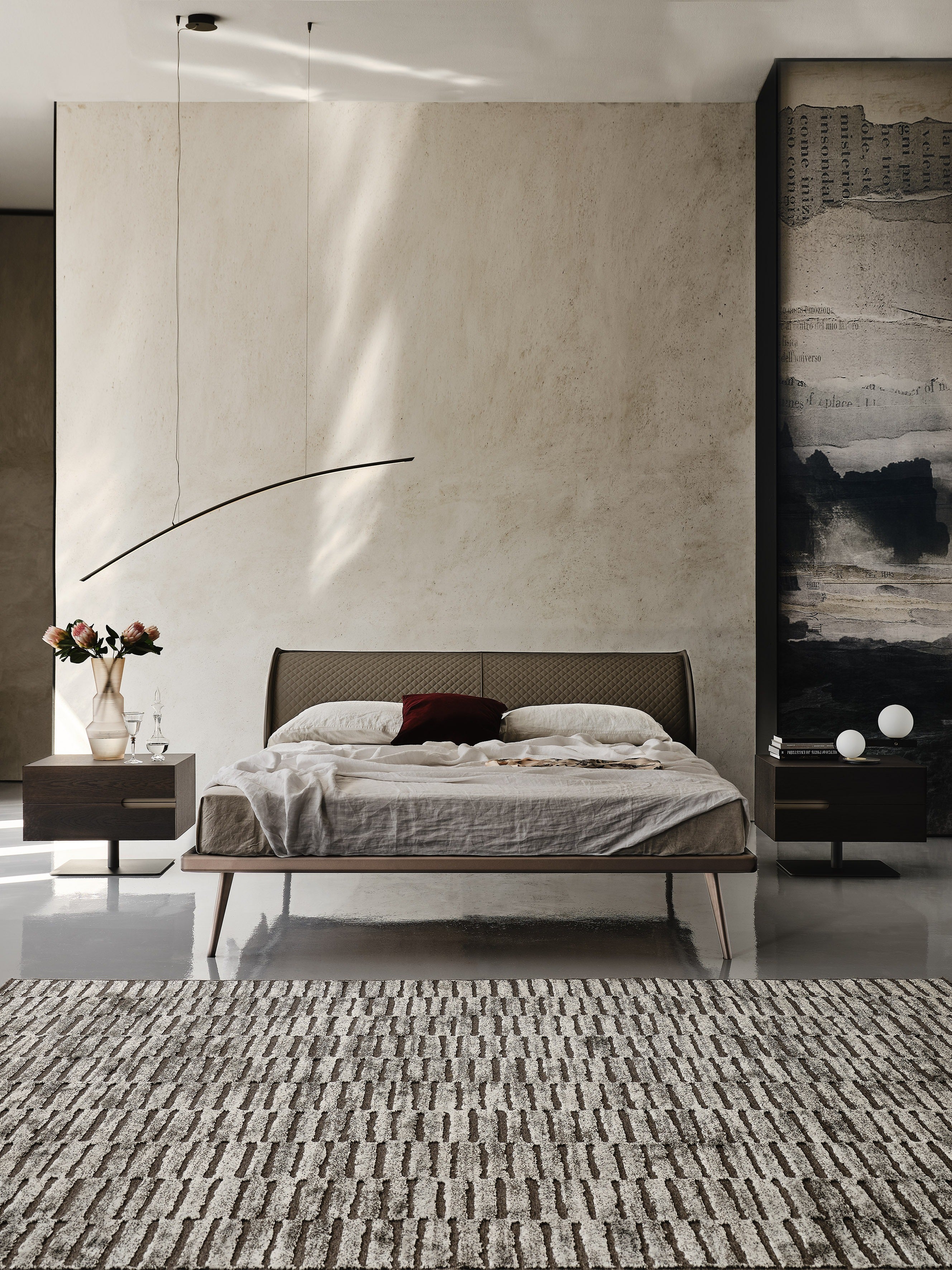 Cattelan Italia Ayrton Bed With Steel Frame