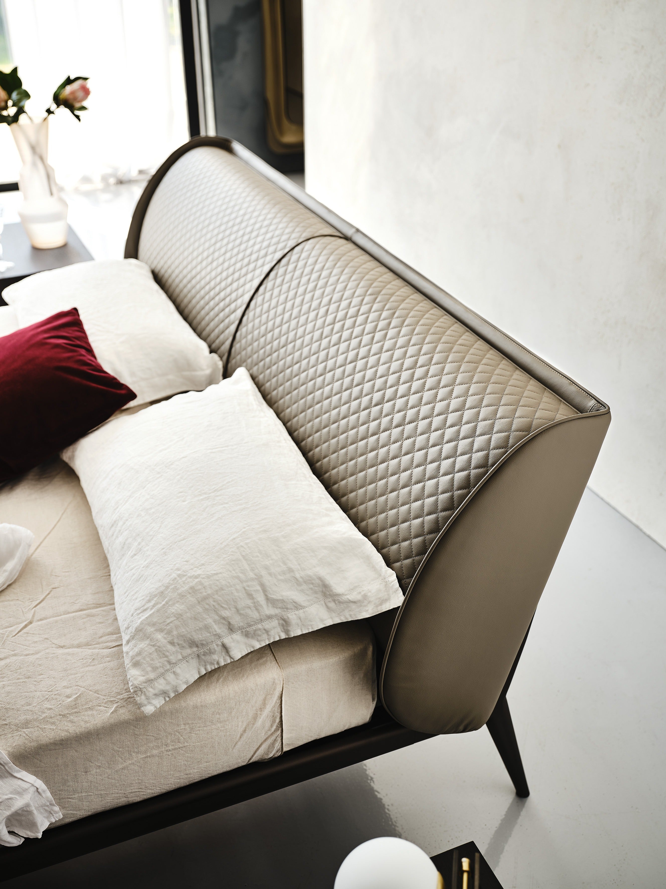 Cattelan Italia Ayrton Bed With Steel Frame