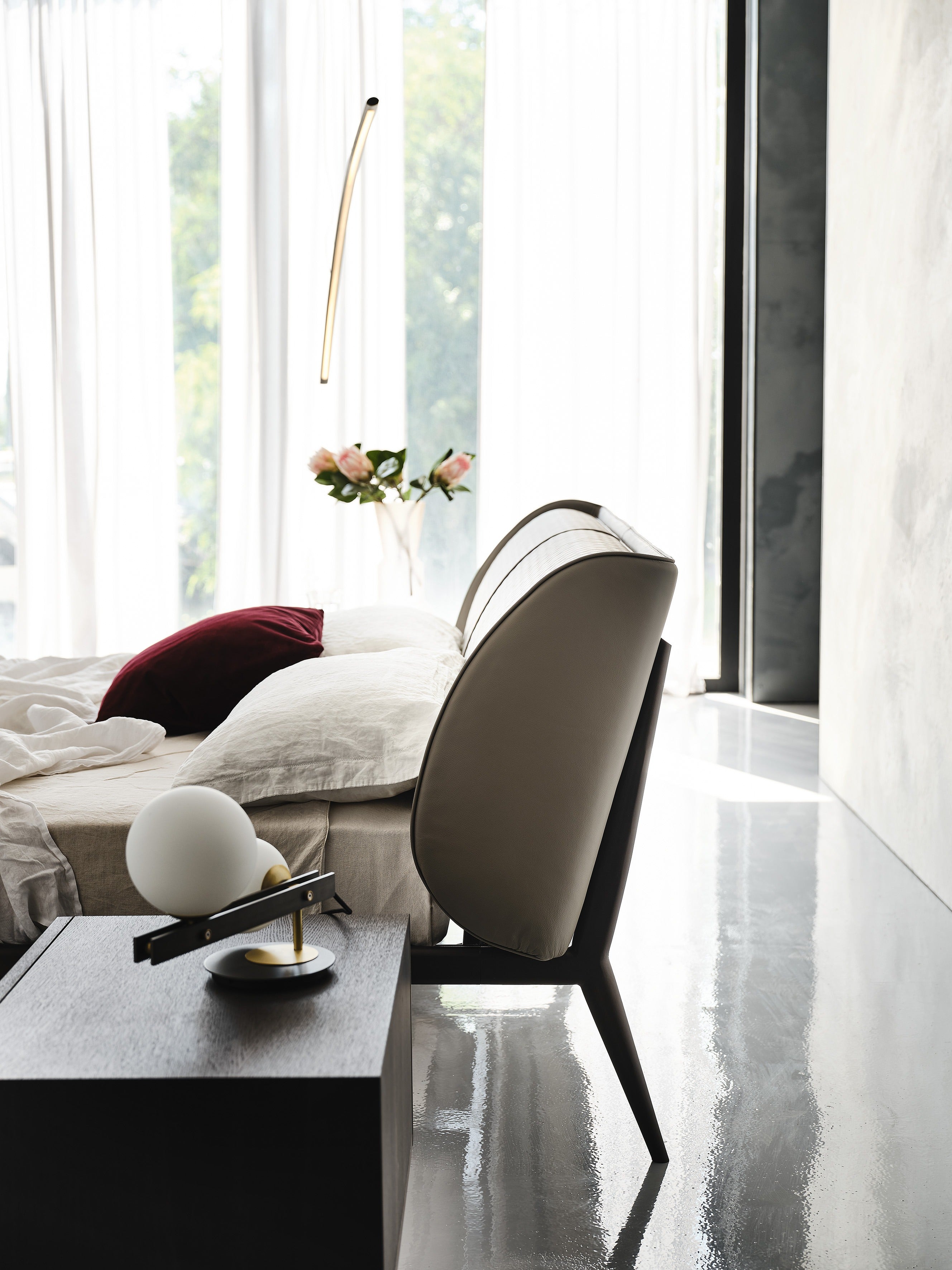 Cattelan Italia Ayrton Bed With Steel Frame