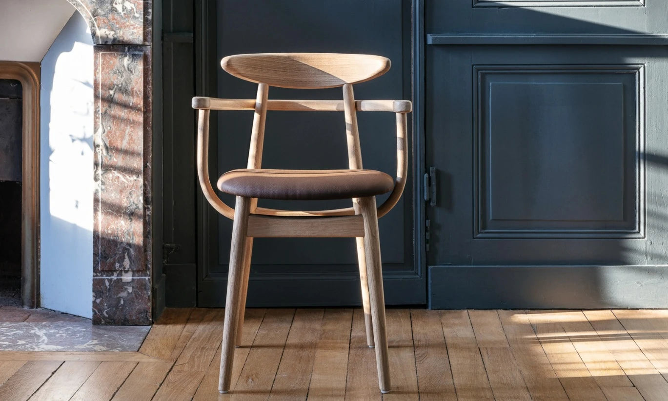 Vincent Sheppard Indoor Teo dining armchair upholstered