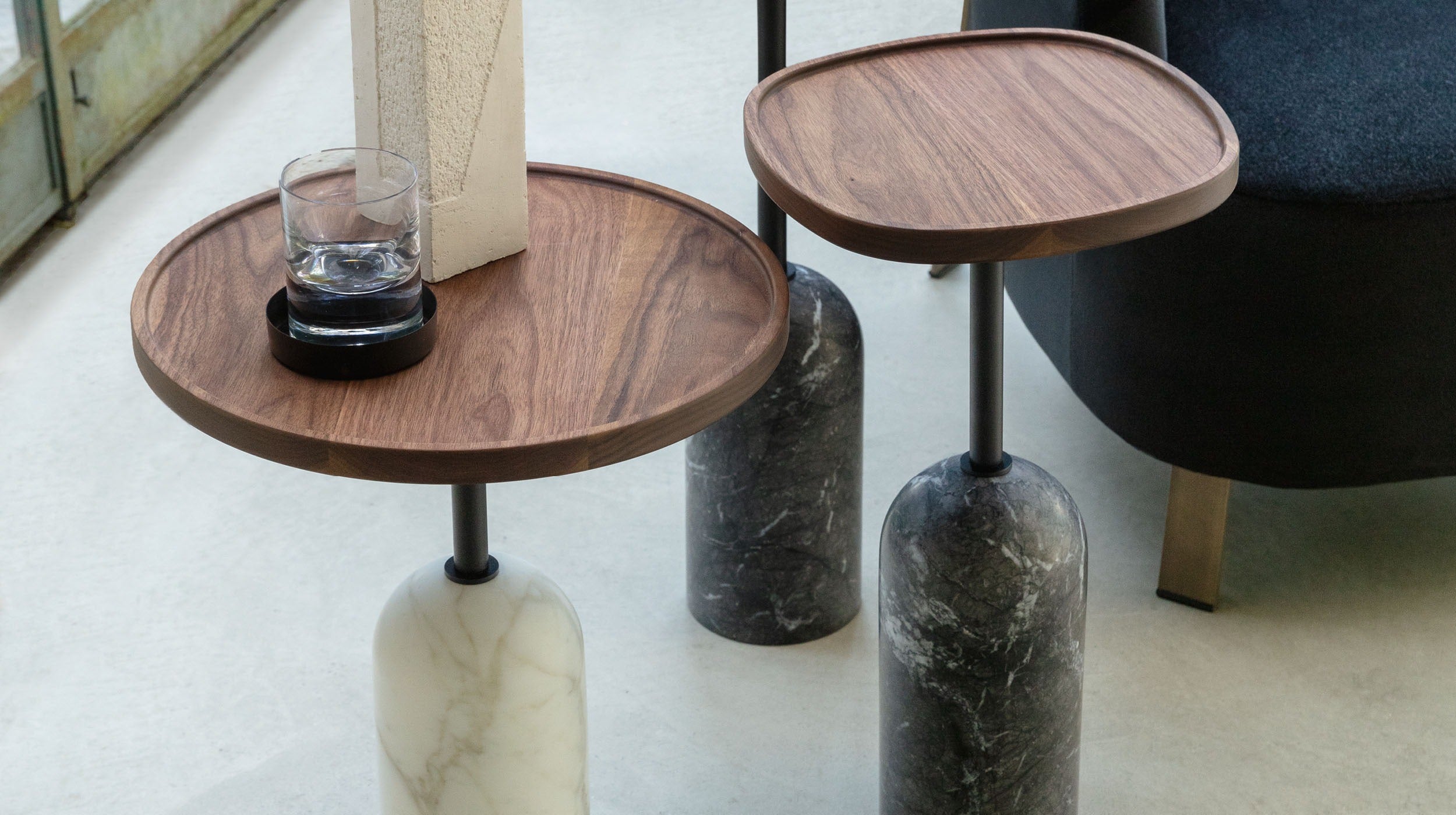 Porada Ekero Side and Coffee Table