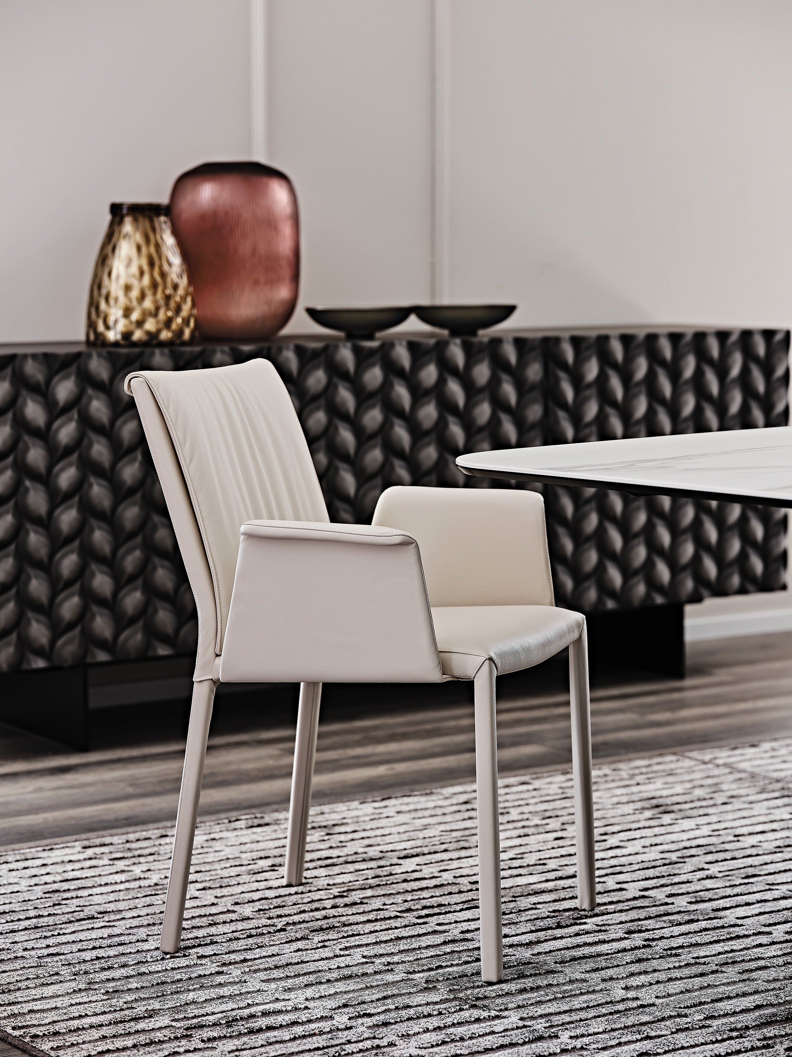 Cattelan Italia Italia Dining Chair with Armrest