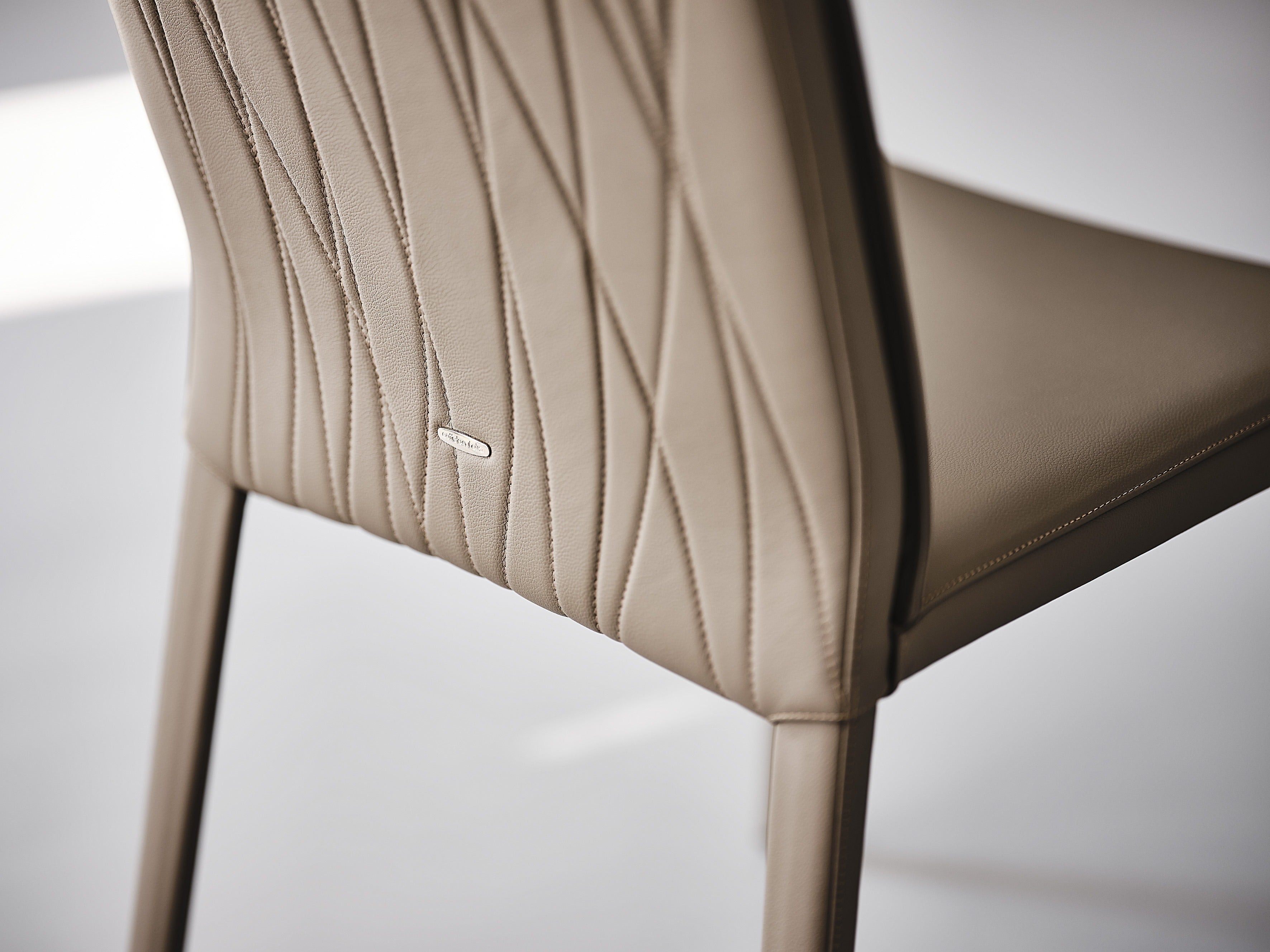 Cattelan Italia Italia Couture Dining Chair with Armrest
