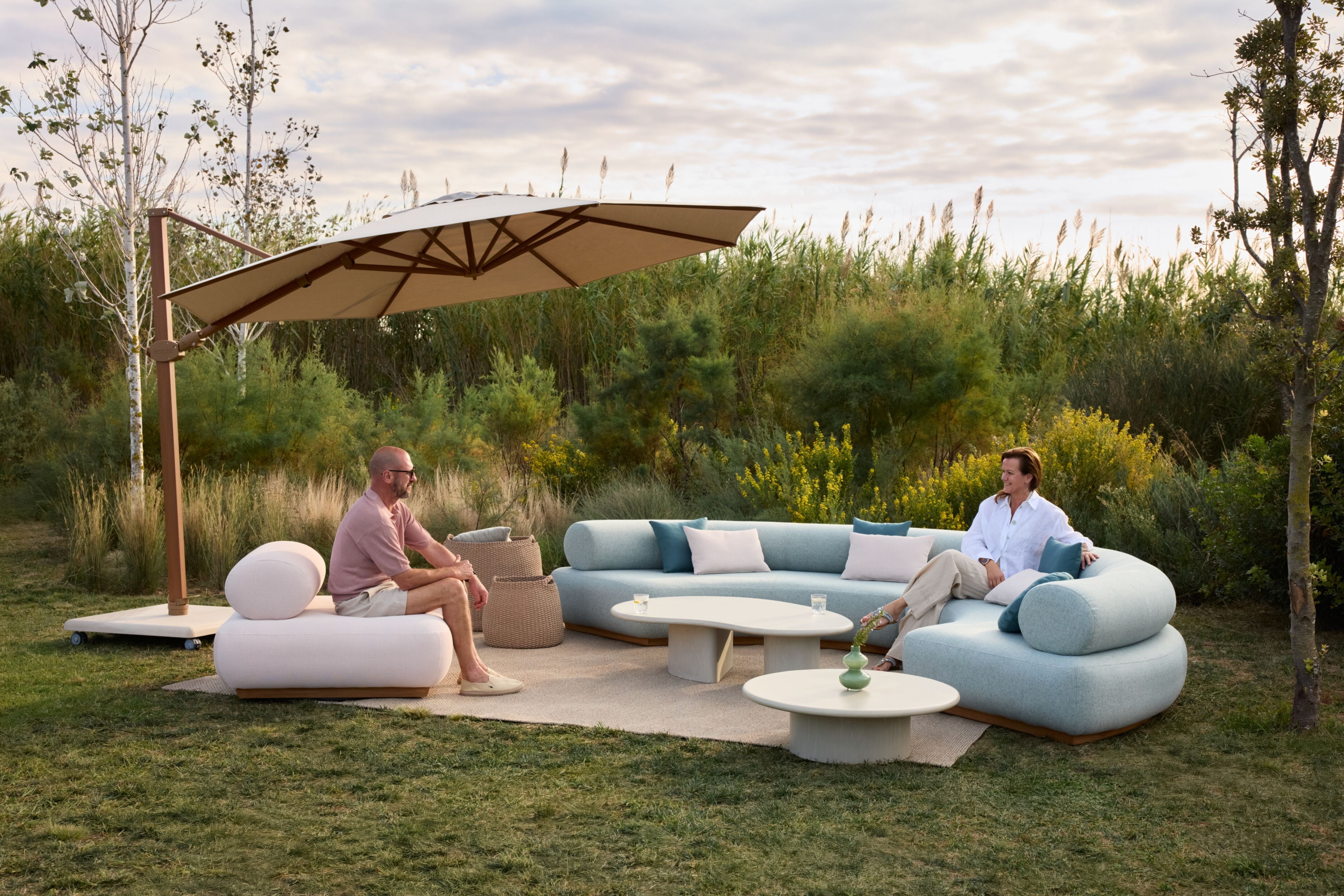 Jardinico Tatami Round Modular 3S Sofa