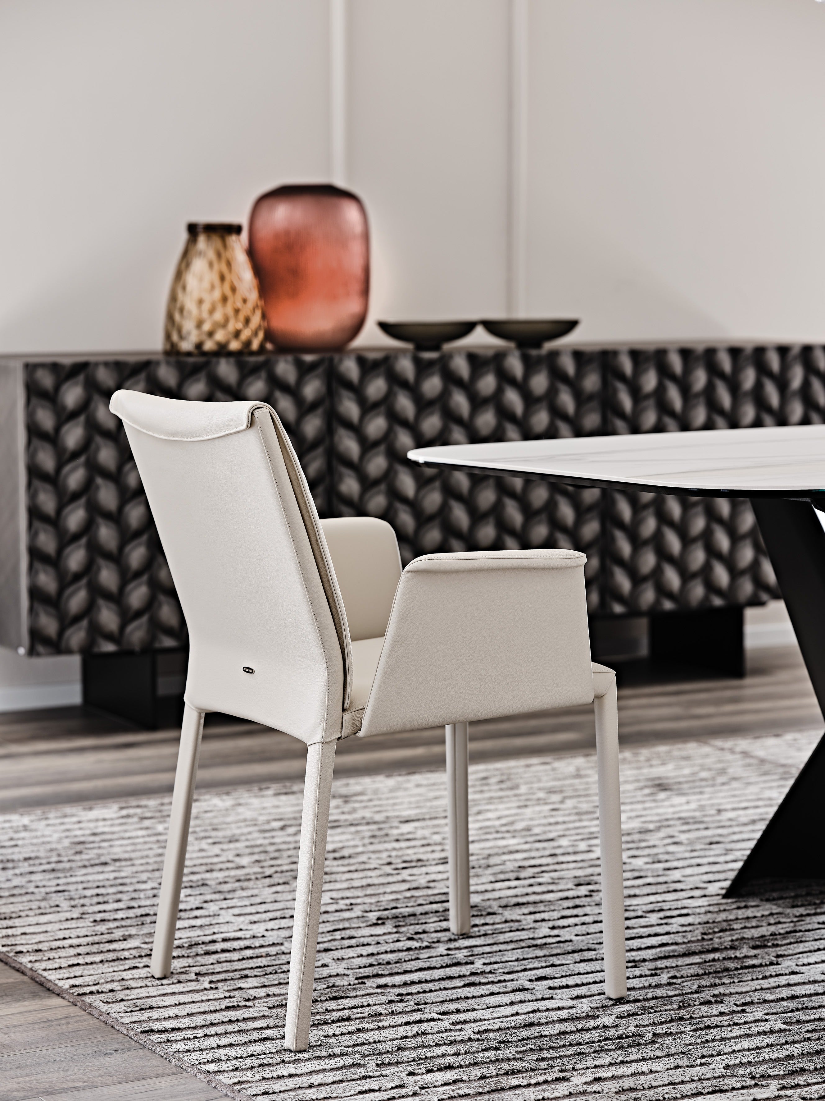 Cattelan Italia Italia Dining Chair with Armrest