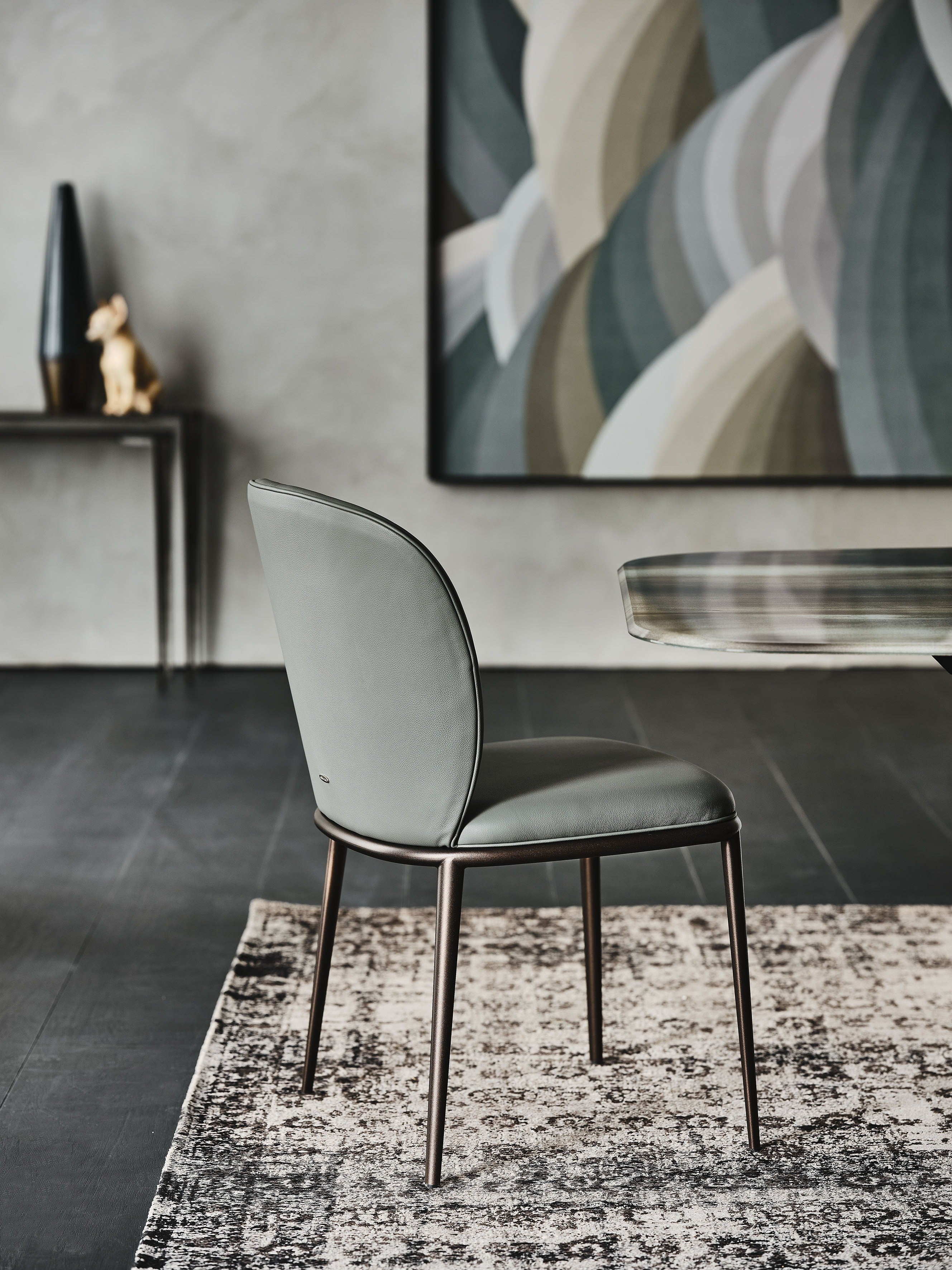 Cattelan Italia Chris Ml Chair With Steel Frame