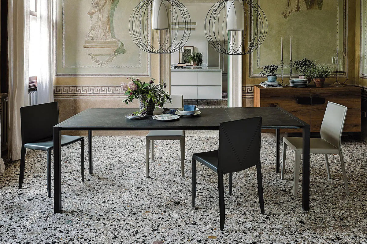Cattelan Italia Piuma Leather Dining Chair