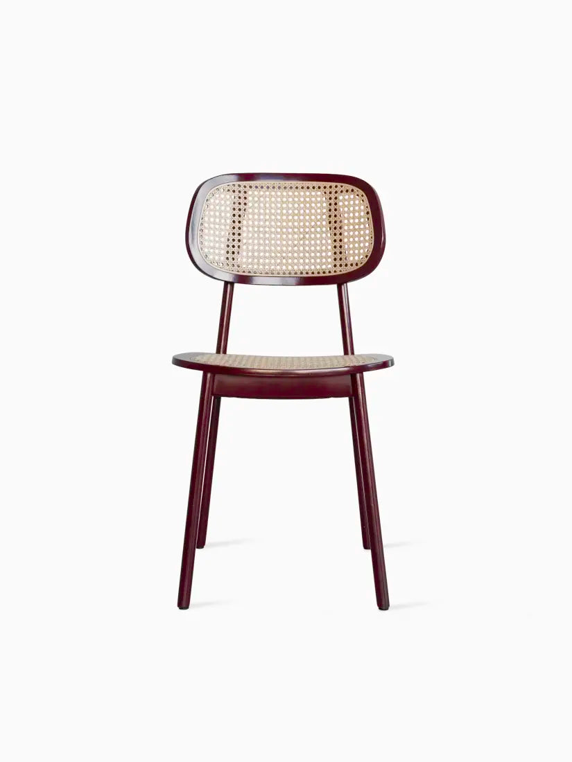 Vincent Sheppard Indoor Titus Burgundy Lacquered beech Dining Chair