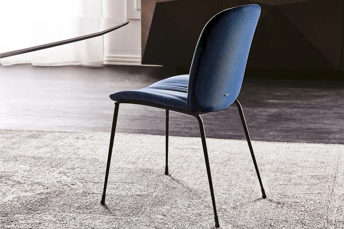 Cattelan Italia Tina Dining Chair – Fabric, Micro Nubuk & Synthetic Leather