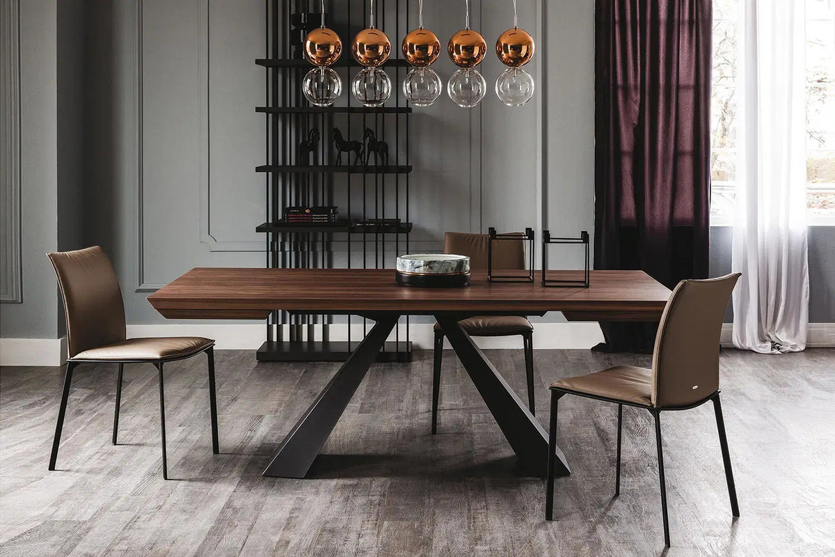 Cattelan Italia Rita Dining Chair – Fabric, Micro Nubuk & Synthetic Leather