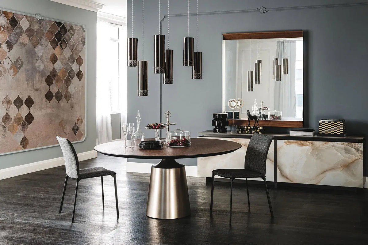 Cattelan Italia Rita Dining Chair – Fabric, Micro Nubuk & Synthetic Leather