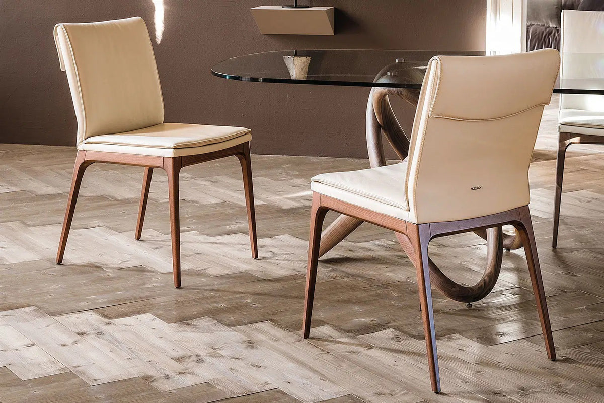 Cattelan Italia Sofia Dining Chair – Fabric, Micro Nubuk & Synthetic Leather
