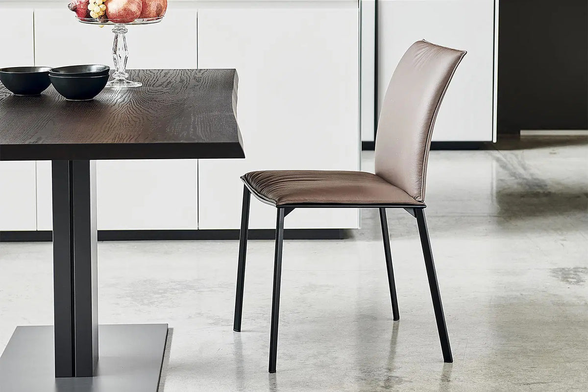 Cattelan Italia Rita Dining Chair – Fabric, Micro Nubuk & Synthetic Leather