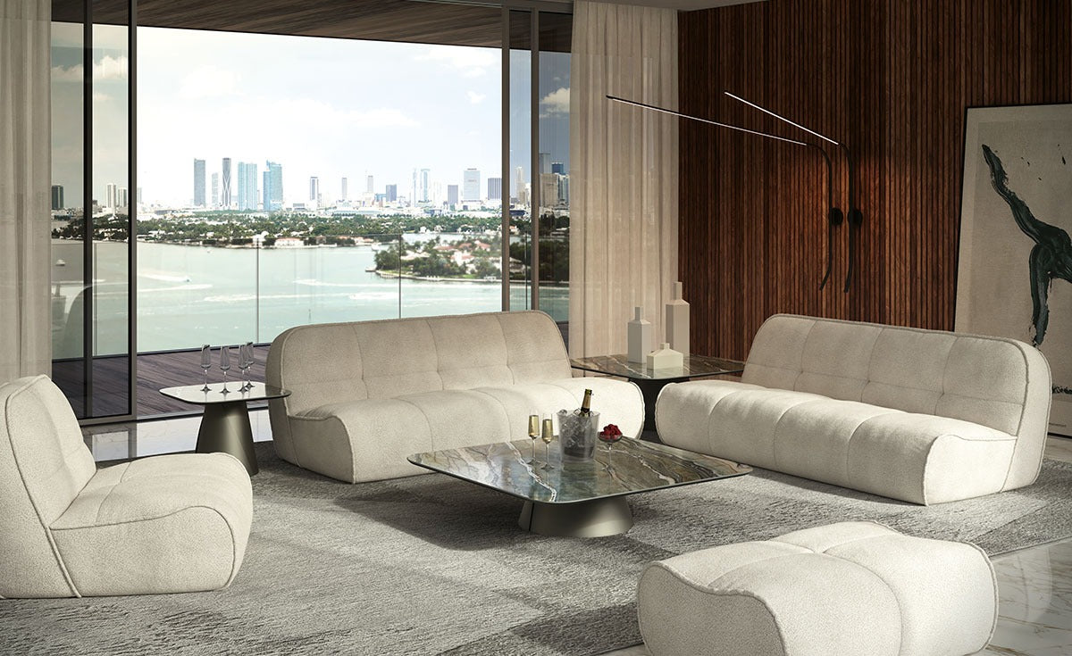 Cattelan Italia Spencer Designer Sofa Armchair and Pouf