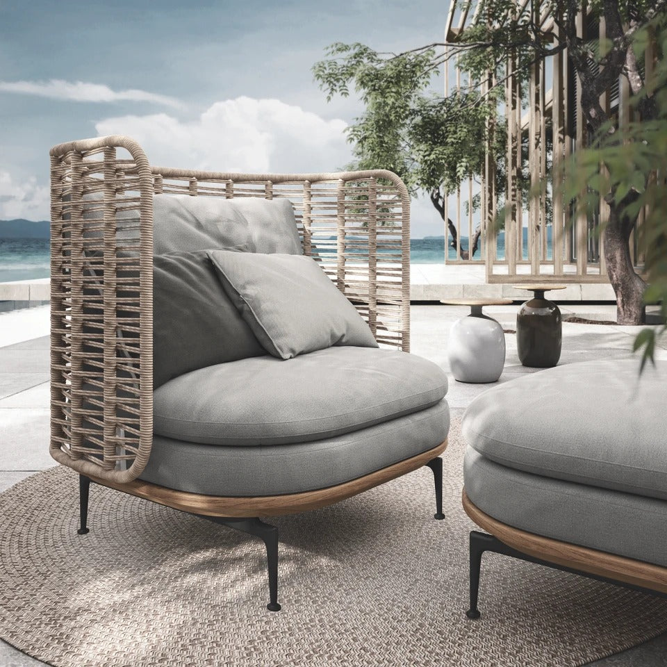 Gloster Mistral High Back Lounge Chair