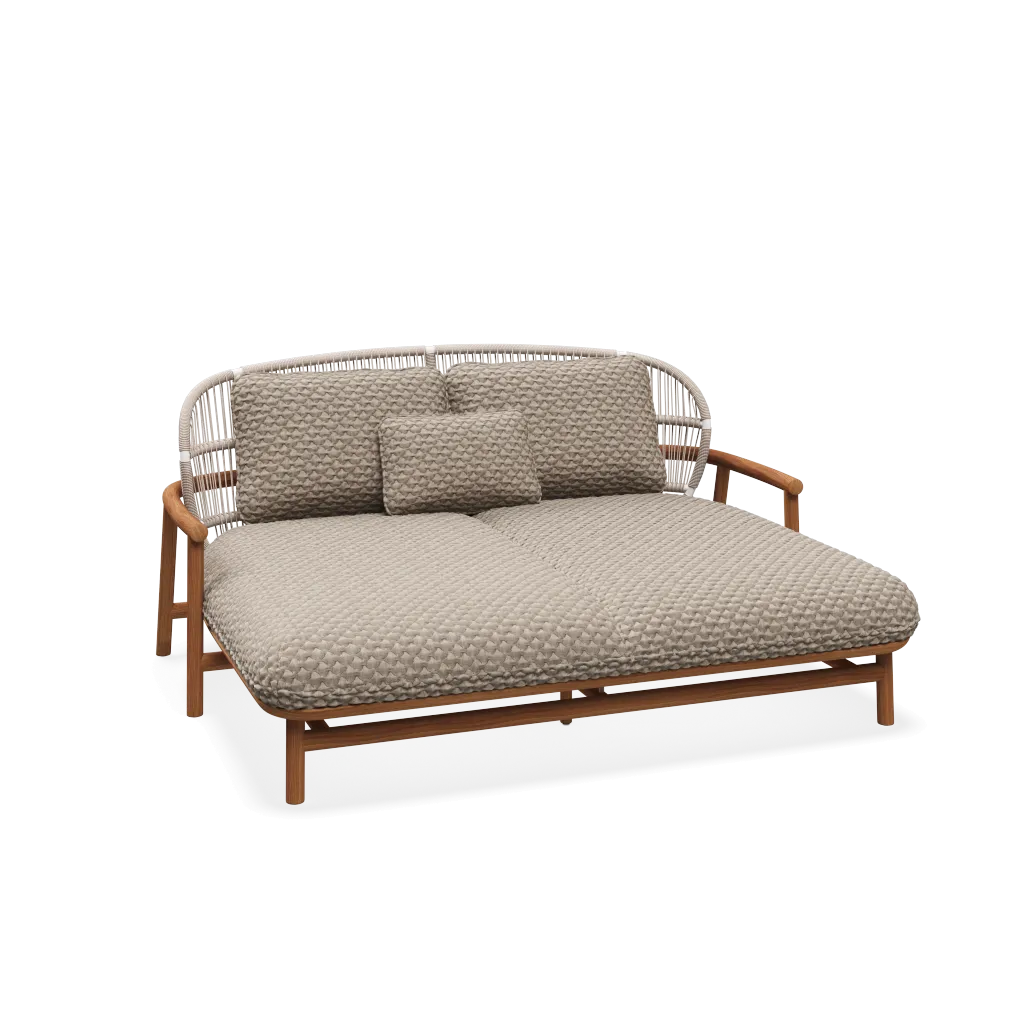 Gloster Fern Teak Low Back Daybed