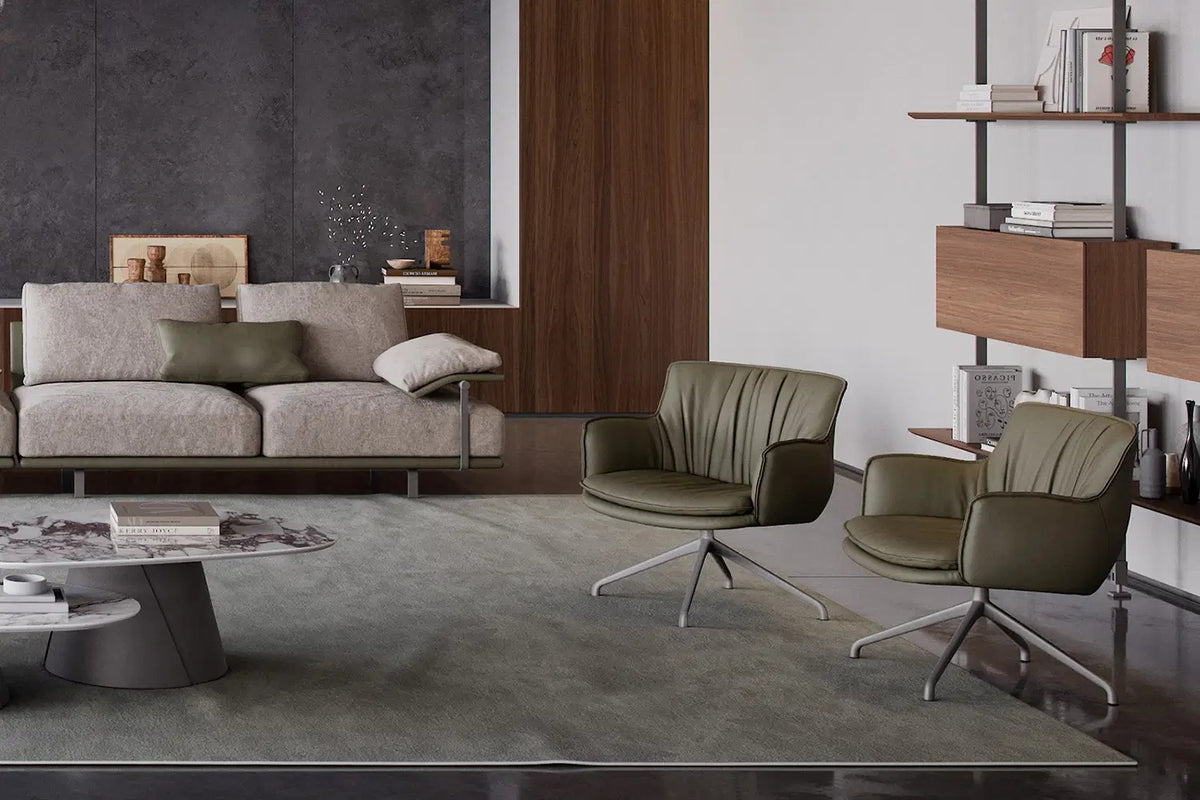 Cattelan Italia Rhonda Lounge Armchair Fixed