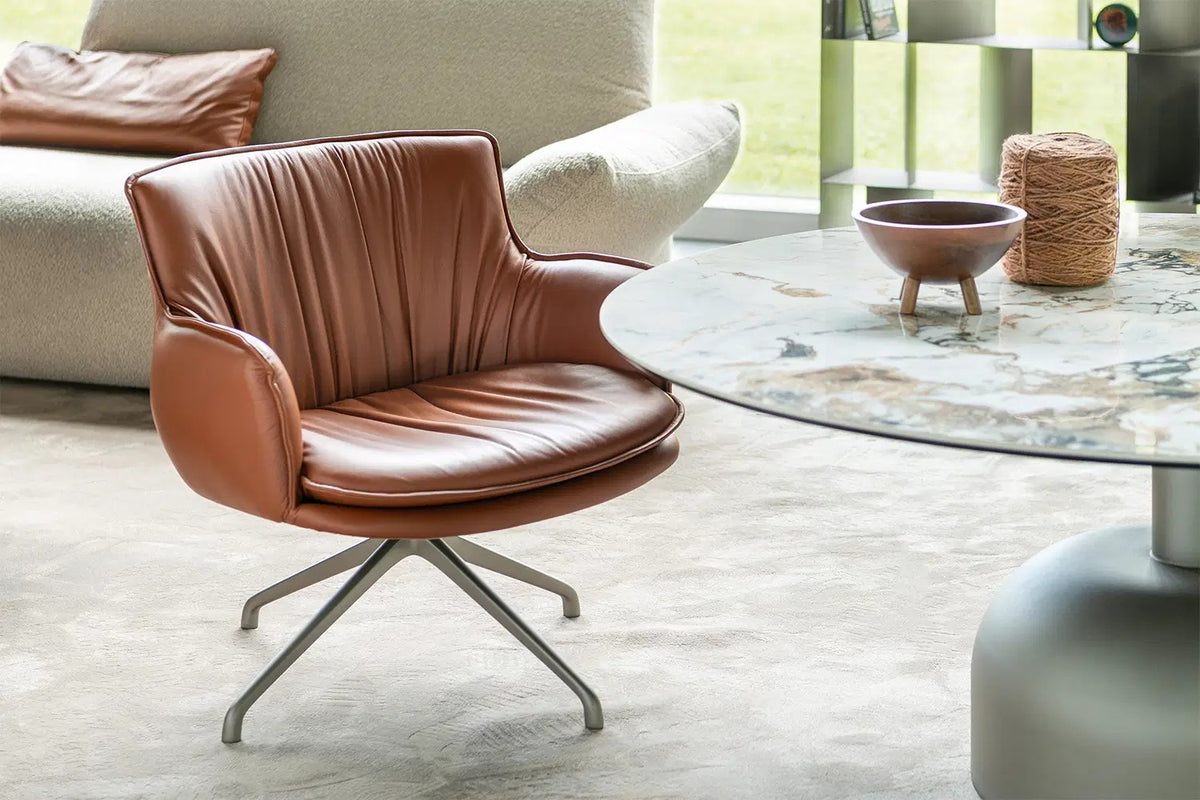 Cattelan Italia Rhonda Lounge Armchair Fixed