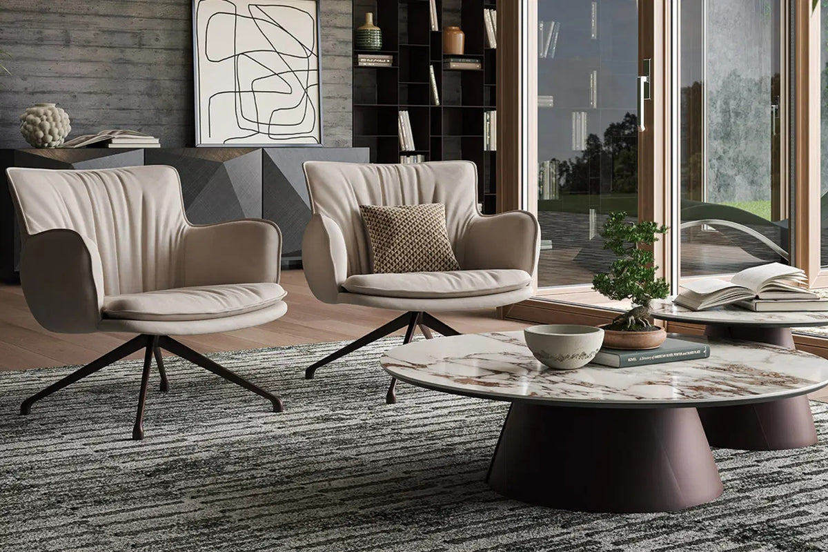 Cattelan Italia Rhonda Lounge Armchair Fixed