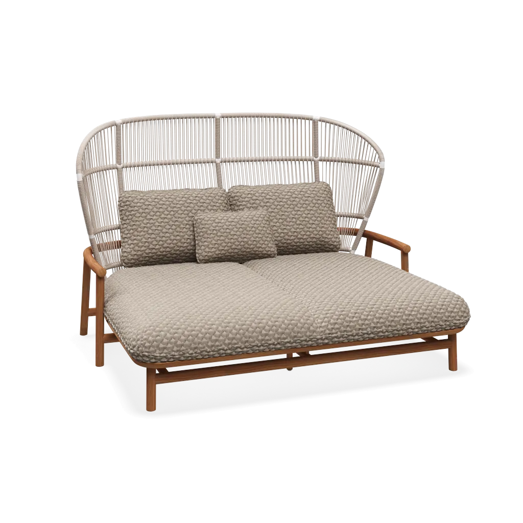 Gloster Fern Teak High Back Daybed