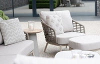 4 Seasons Outdoor Puglia Bundle With Puglia Lounge Set And Puglia 6 Seat Low Dining Set