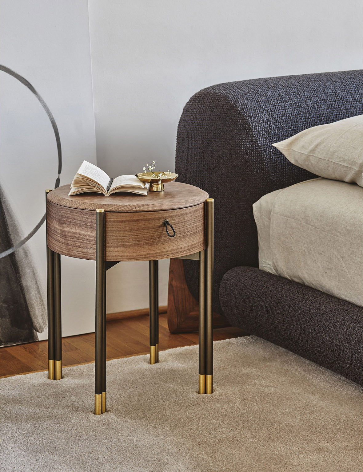 Porada Bayus Tondo 44 Bedside Table