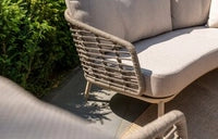 4 Seasons Outdoor Puglia Bundle With Puglia Lounge Set And Puglia 6 Seat Low Dining Set