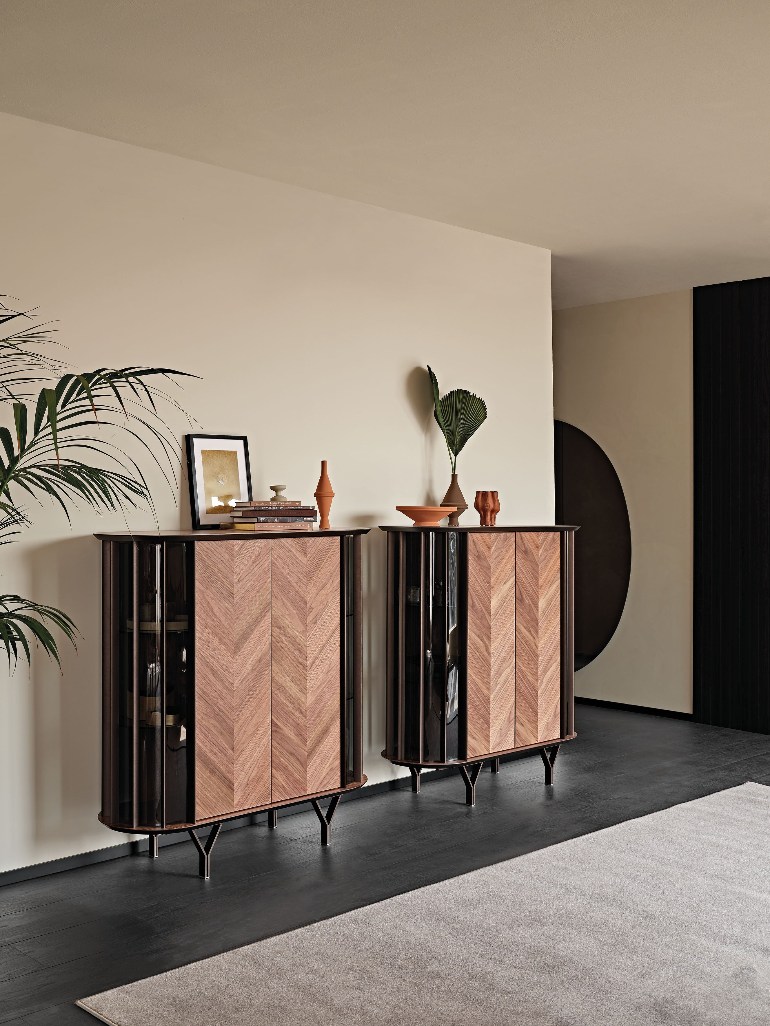 Cattelan Italia Costes Sideboard with wooden frame