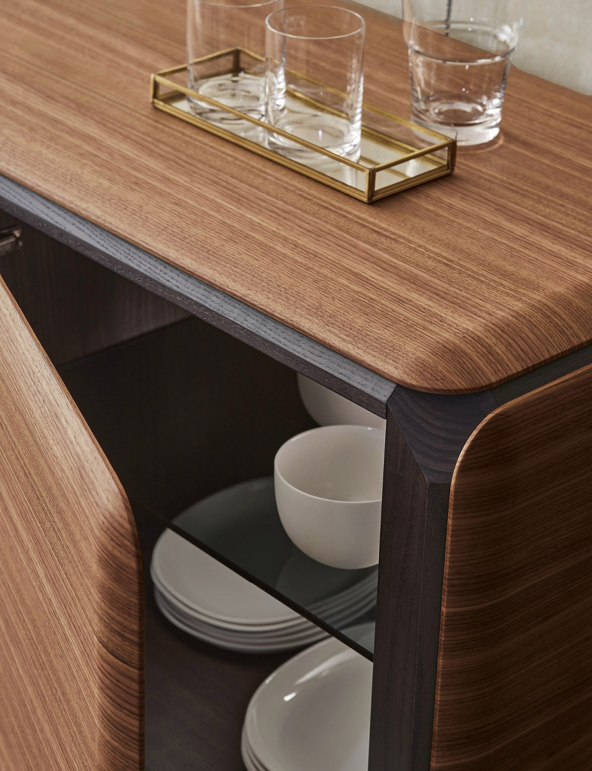 Porada Pebble Wooden Sideboard