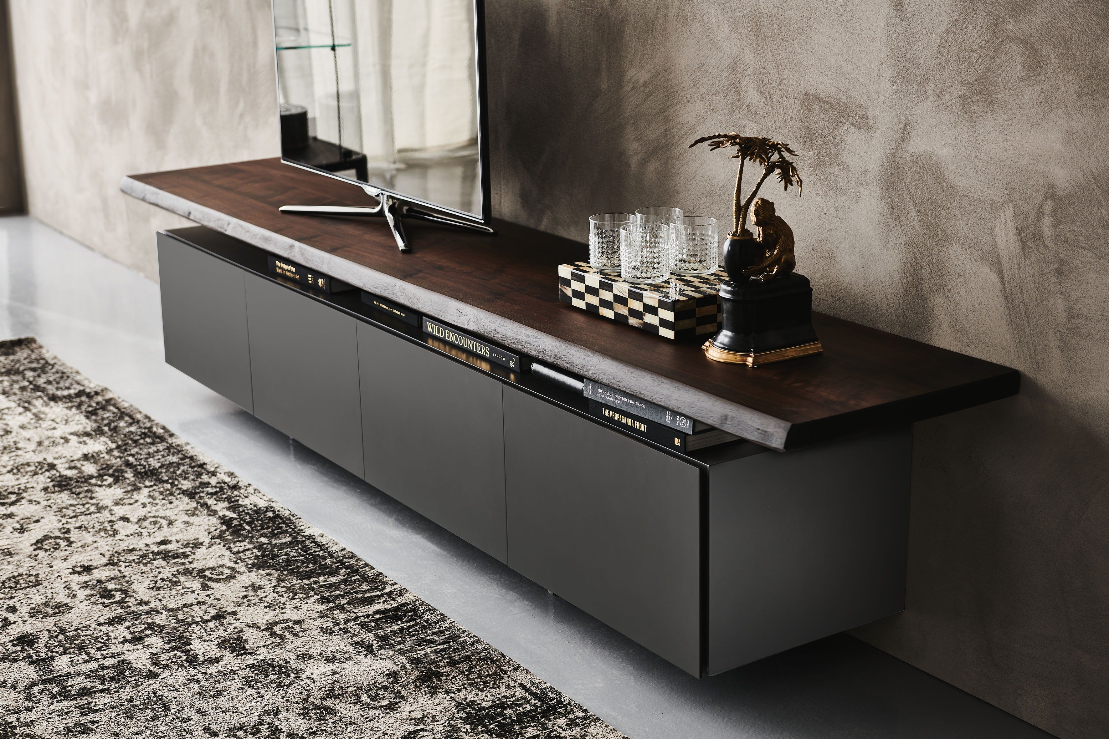 Cattelan Italia Seneca designer TV cabinet