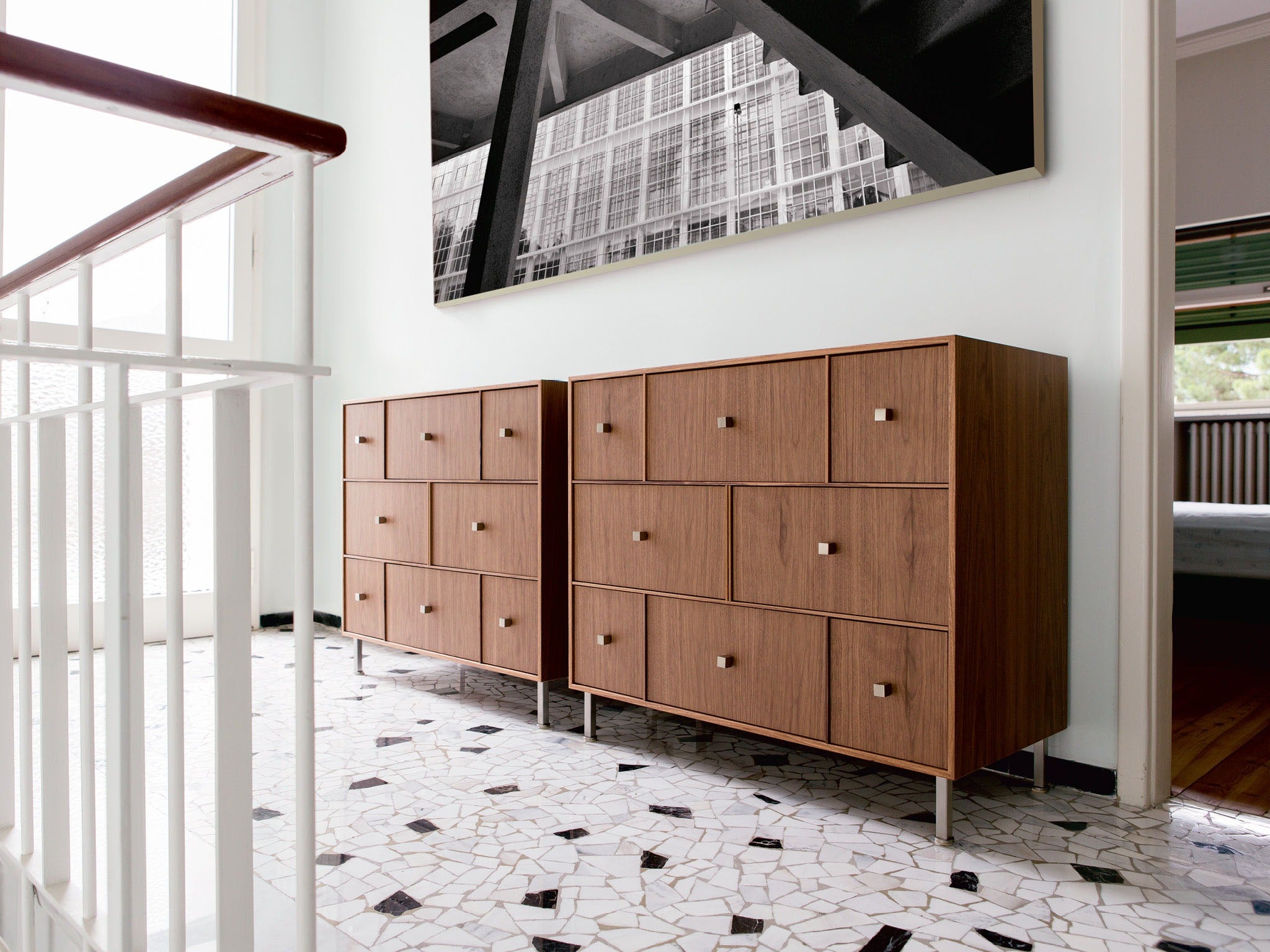 Porada Rucellai Low Modern Dresser Canaletta