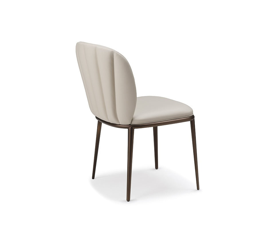 Cattelan Italia Chrishell Ml Chair With Steel Frame
