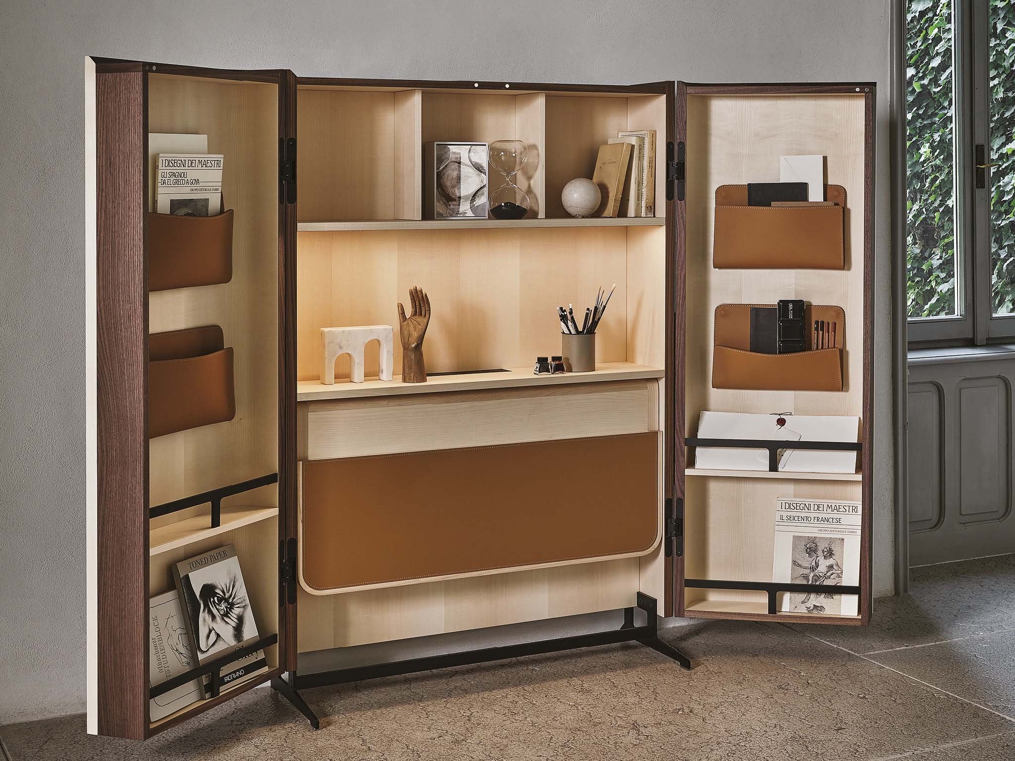 Porada Savio Vintage-style Writing Desk