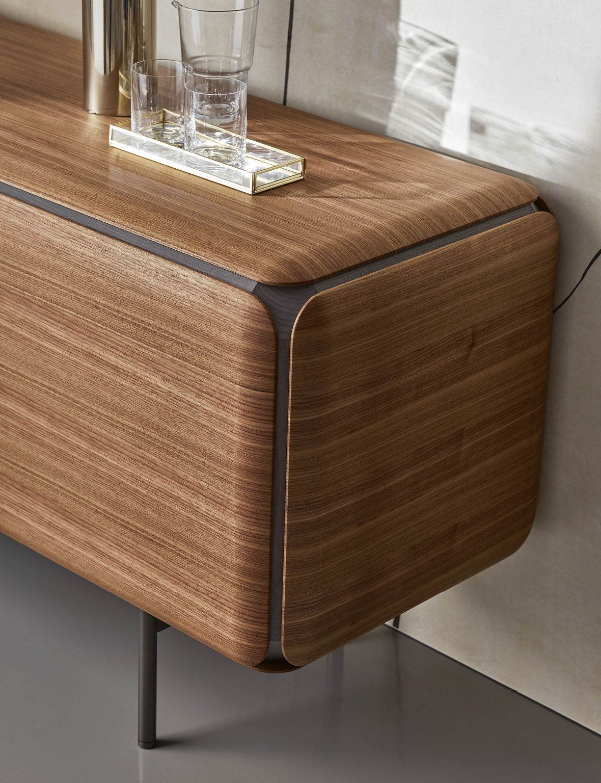 Porada Pebble Wooden Sideboard