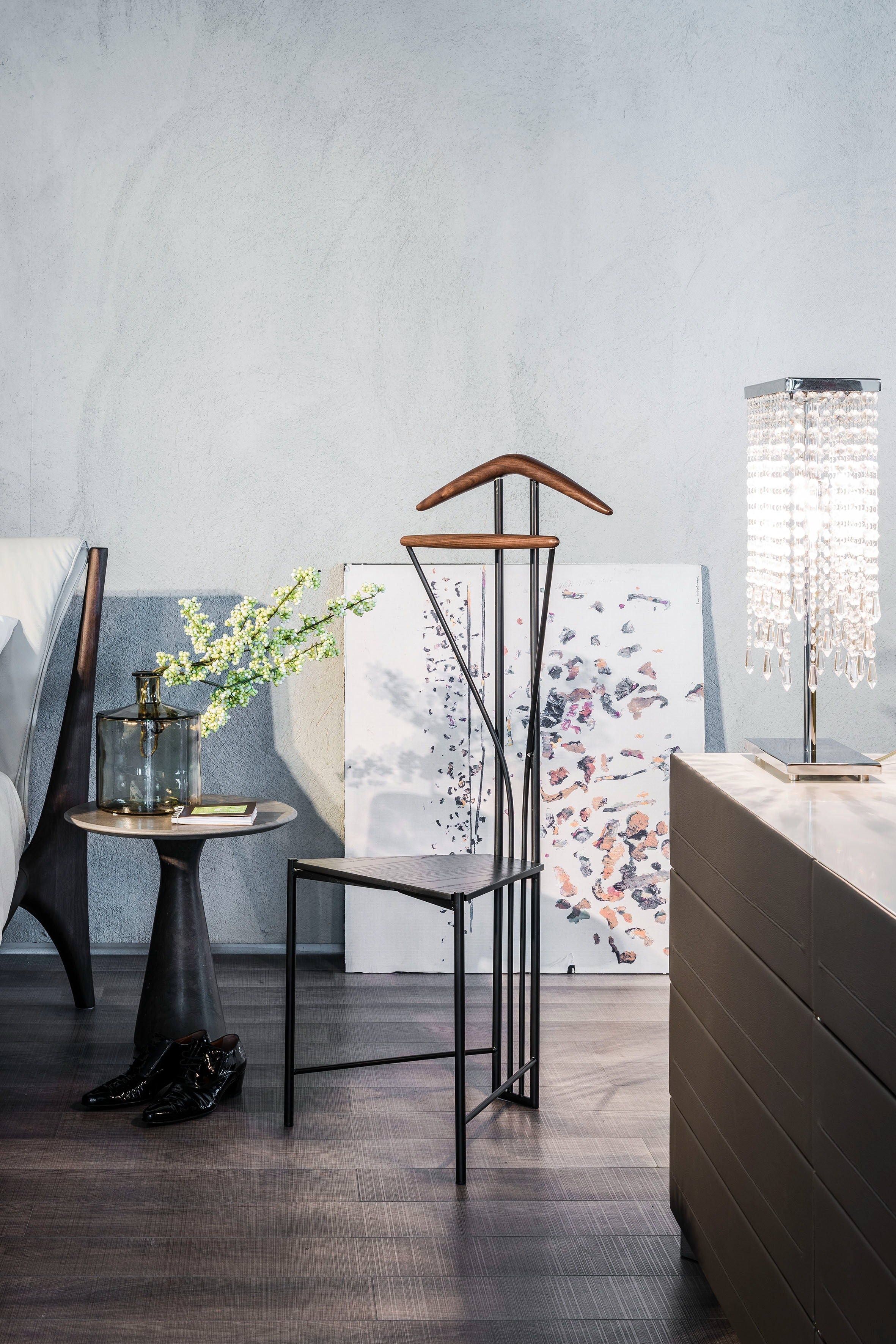 Cattelan Italia Yannik Valet Stand With Frame