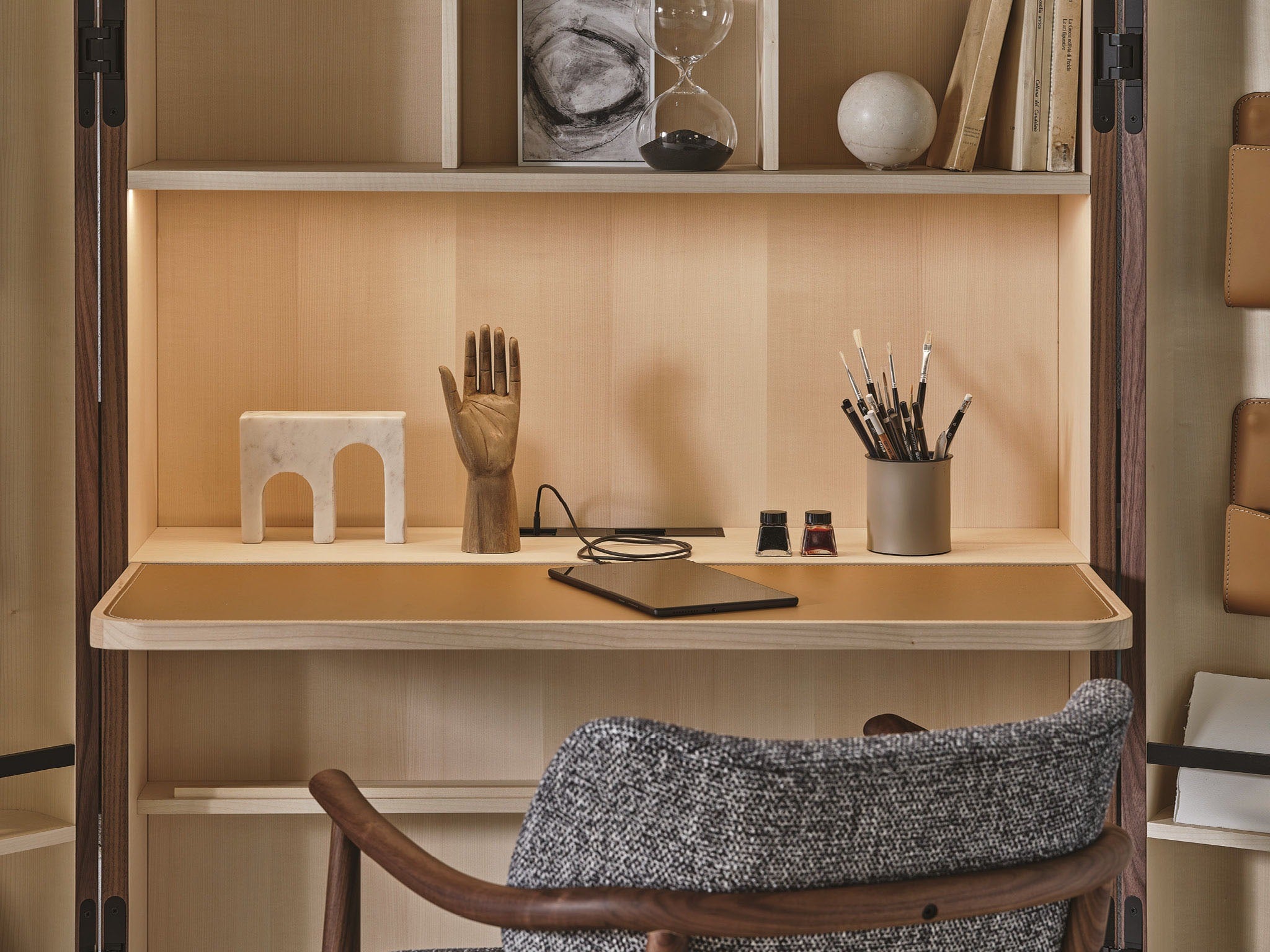 Porada Savio Vintage-style Writing Desk