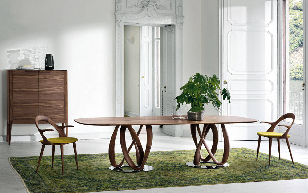 Porada Infinity Oval & Rectangular Wood Dining Table