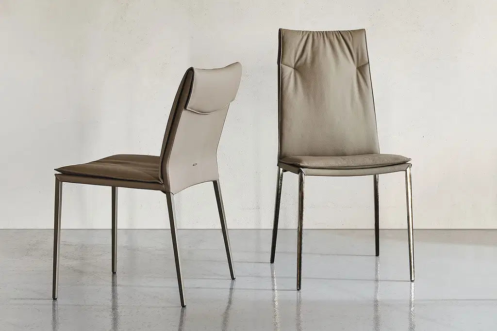 Cattelan Italia Isabel ML High-Back Dining Chair – Soft Leather