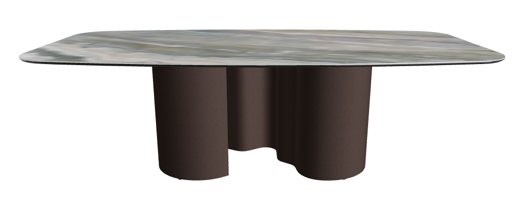 240x120x74h Barrel Shaped_Kaindy_Bronze Embossed