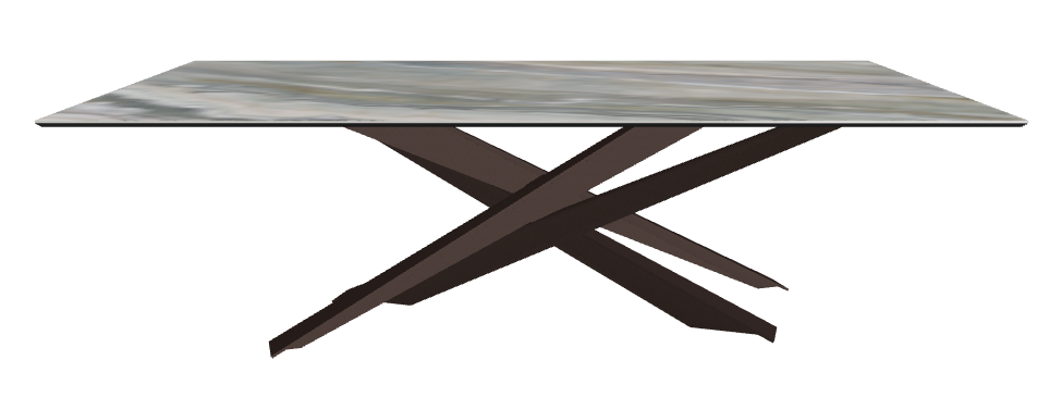 240x120x74.5h Rectangle Shaped_Kaindy_Bronze Embossed