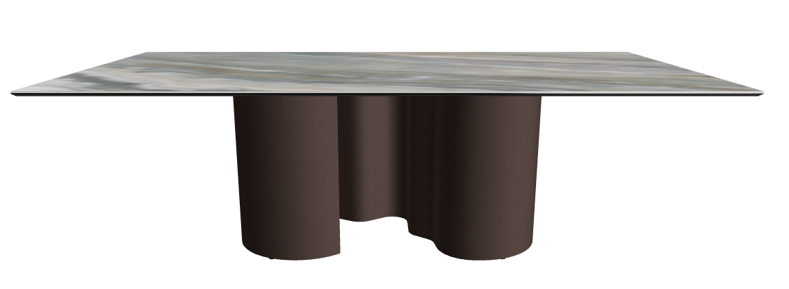 240x120x74h Rectangle Shaped_Kaindy_Bronze Embossed