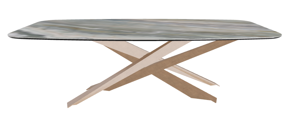 240x120x74.5h Barrel Shaped_Kaindy_Brushed Bronze