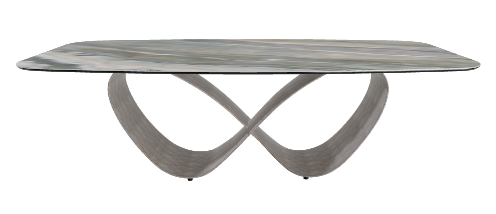 240x120x74h Barrel Shaped_Kaindy_Brushed Grey