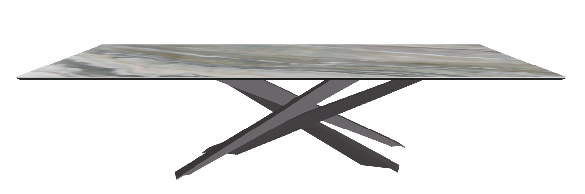 300x120x74.5h Rectangle Shaped_Kaindy_Graphite Embossed