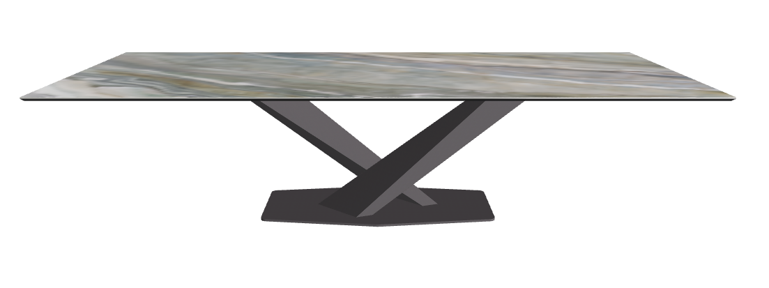 Cattelan Italia Stratos Keramik Rectangular Dining Table – 300x120x75h