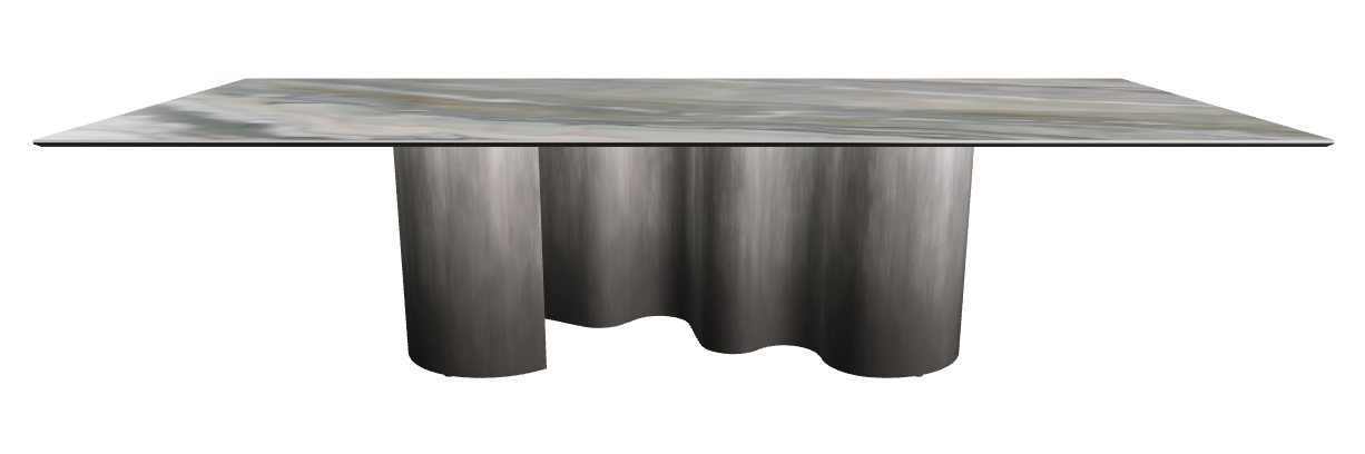 300x120x74h Rectangle Shaped_Kaindy_Oxy Grey