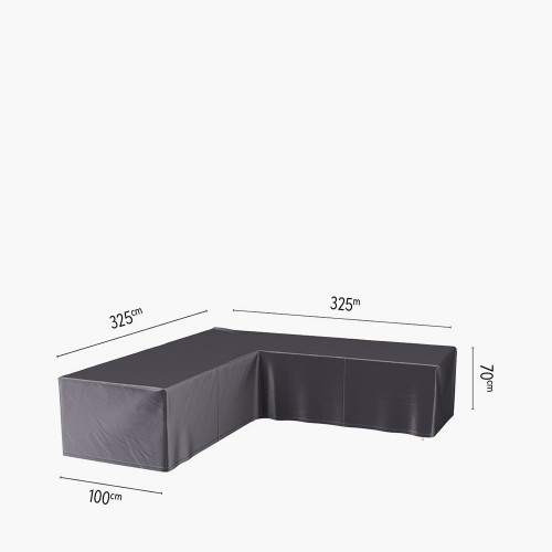 Outdoor L-Shape Sofa Cover – Weather Resistant Aerocover