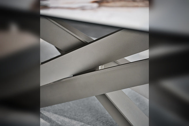 Cattelan Italia Lancer Keramik Barrel Shaped Dining Table