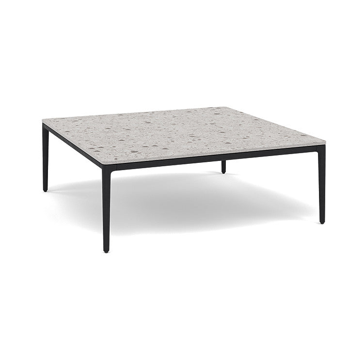 Manutti Zendo Sense Square Coffee Table with 96 cm Width & Depth and 35 cm Height