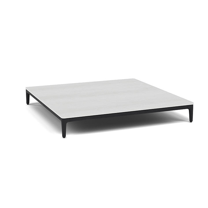 Manutti Zendo Sense Square Coffee Table with 96 cm Width & Depth and 15 cm Height